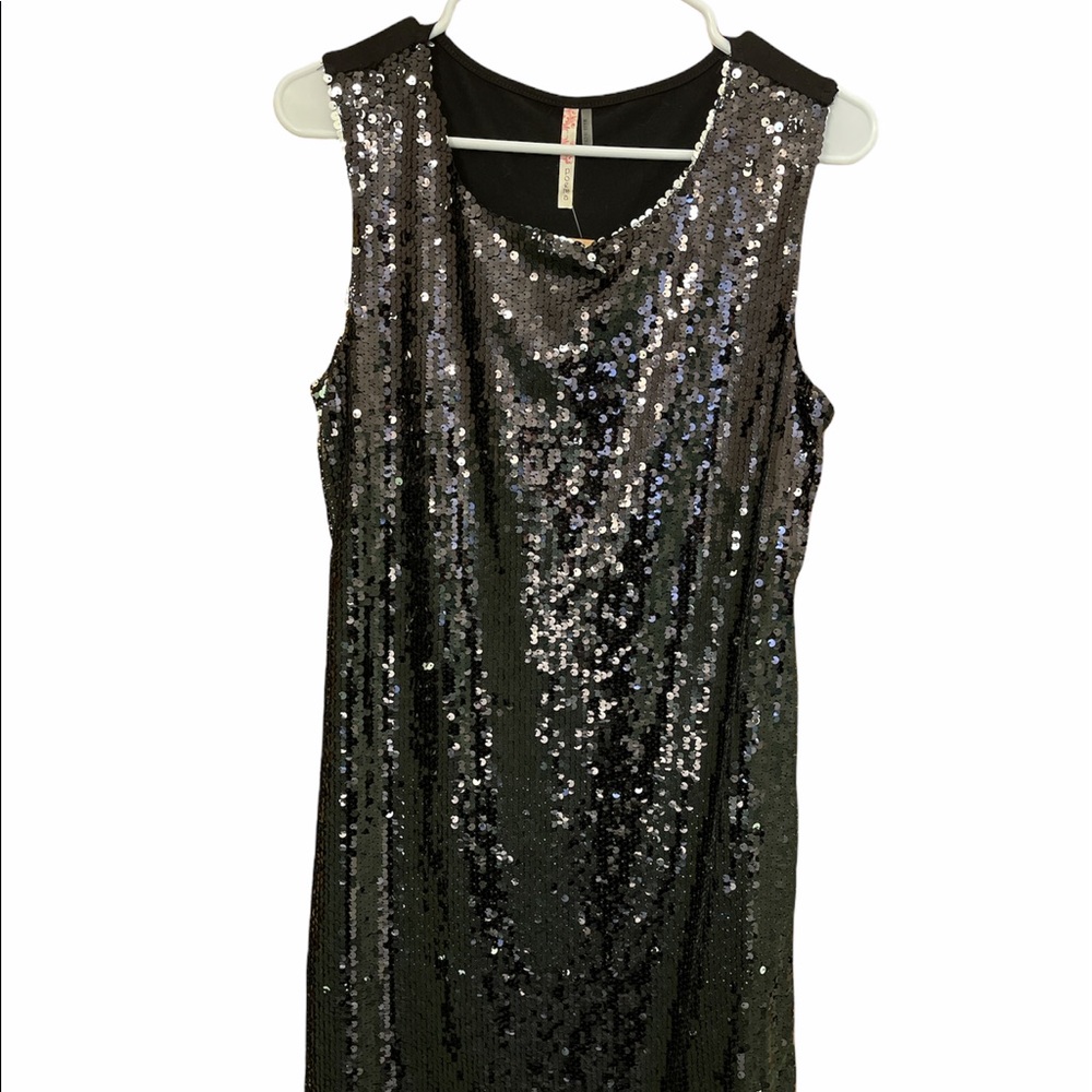 Poema Sequin Dress